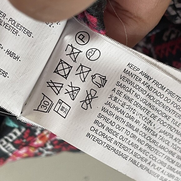 MINKPINK Colorful Quilted Jacket Size S Mid Length Coat Faux Fur Hooded Casual - Picture 14 of 15